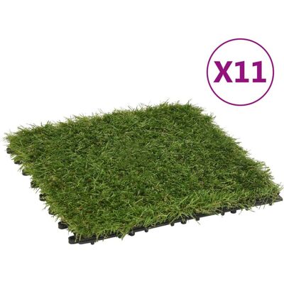 VMP Sztuczna trawa w płytkach, 11 szt., zielona, 30x30 cm VMP Sztuczna trawa w płytkach, 11 szt., zielona, 30x30 cm
