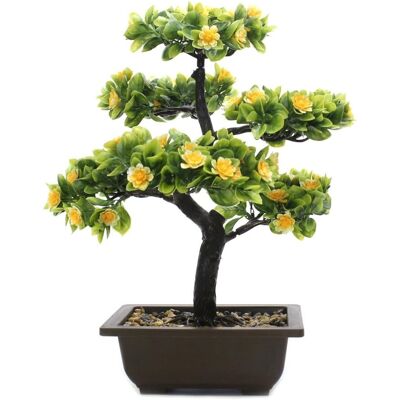 Midex Sztuczne drzewko bonsai dekoracyjne 40cm doniczka Midex Sztuczne drzewko bonsai dekoracyjne 40cm doniczka