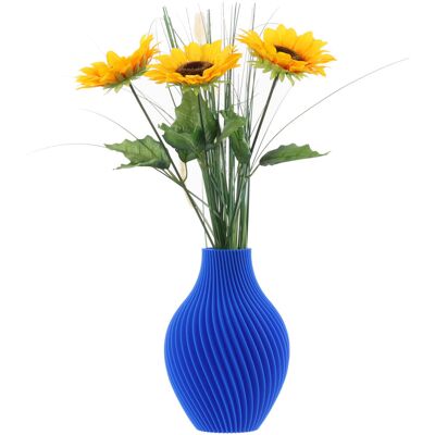 Botle Wazon Flakon Kwiaty Sztuczne 3d Niebieski Wysoki 16cm Dekoracyjny Tworzywo Botle Wazon Flakon Kwiaty Sztuczne 3d Niebieski Wysoki 16cm Dekoracyjny Tworzywo