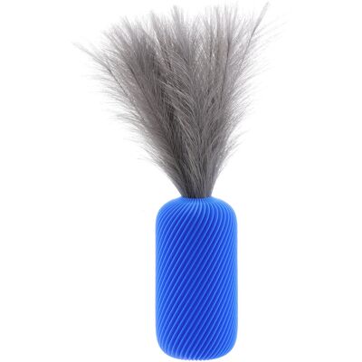 Botle Wazon Flakon Kwiaty Sztuczne 3D Niebieski Wysoki 25Cm Dekoracyjny Tworzywo Botle Wazon Flakon Kwiaty Sztuczne 3D Niebieski Wysoki 25Cm Dekoracyjny Tworzywo
