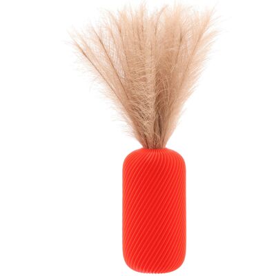 Botle Wazon Flakon Na Kwiaty Sztuczne 3d Czerwony Wysoki 25cm Dekoracyjny Tworzywo Botle Wazon Flakon Na Kwiaty Sztuczne 3d Czerwony Wysoki 25cm Dekoracyjny Tworzywo