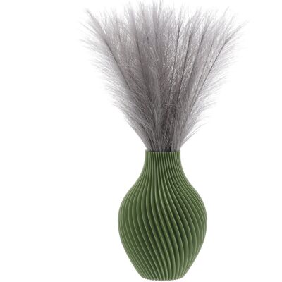 Botle Wazon Flakon Na Kwiaty Sztuczne 3D Zielony Wysoki 25Cm Dekoracyjny Tworzywo Botle Wazon Flakon Na Kwiaty Sztuczne 3D Zielony Wysoki 25Cm Dekoracyjny Tworzywo