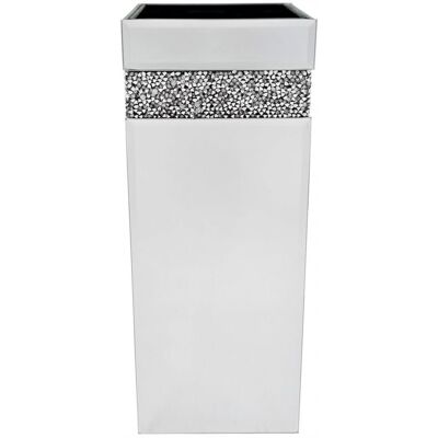 Madex WAZON LUSTRZANY OSŁONKA FLAKON SZKLANY KRSZYTAŁ CRYSTAL 25 cm Madex WAZON LUSTRZANY OSŁONKA FLAKON SZKLANY KRSZYTAŁ CRYSTAL 25 cm