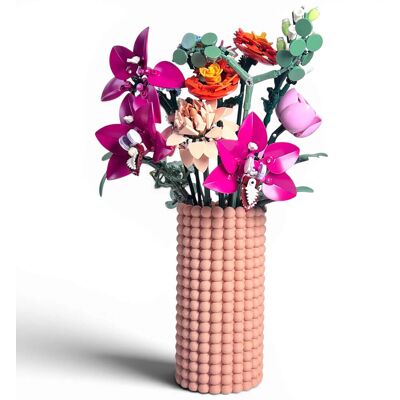KAJAWIS Wazon na kwiaty LEGO ICONS Botanicals na sztuce kwiaty 20cm KAJAWIS Wazon na kwiaty LEGO ICONS Botanicals na sztuce kwiaty 20cm