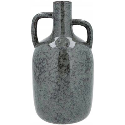 Skandi.pl WAZON WYSOKI CERAMICZNY NIEBIESKI BUTELKA NOWOCZESNY NA JEDEN KWIAT 30cm Skandi.pl WAZON WYSOKI CERAMICZNY NIEBIESKI BUTELKA NOWOCZESNY NA JEDEN KWIAT 30cm