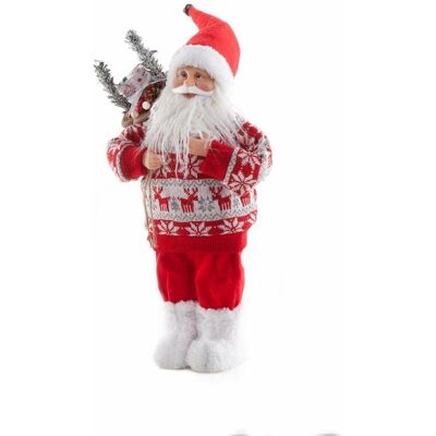 Eurofirany Święty Mikołaj Figurka 45cm Czerwona Eurofirany Święty Mikołaj Figurka 45cm Czerwona