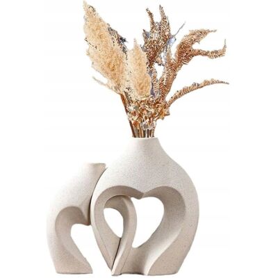 ZREE ZESTAW 2WAZONÓW CERAMICZNYCH W KSZTAŁCIE SERCA NOWOCZESNY MATOWY JASNOŻÓŁTY ZREE ZESTAW 2WAZONÓW CERAMICZNYCH W KSZTAŁCIE SERCA NOWOCZESNY MATOWY JASNOŻÓŁTY
