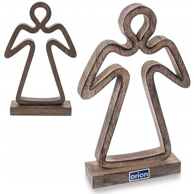 Orion Drewniany ANIOŁ figurka anioła dekoracyjna ozdobna figura stojąca 29 cm Orion Drewniany ANIOŁ figurka anioła dekoracyjna ozdobna figura stojąca 29 cm