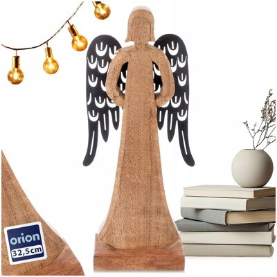 Orion Drewniany ANIOŁ figurka anioła dekoracyjna ozdobna figura stojąca 32,5 cm Orion Drewniany ANIOŁ figurka anioła dekoracyjna ozdobna figura stojąca 32,5 cm