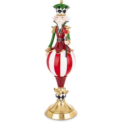ART Dziadek Do Orzechów Król Figurka Świąteczna 48cm Na Prezent Boże Narodzenie ART Dziadek Do Orzechów Król Figurka Świąteczna 48cm Na Prezent Boże Narodzenie