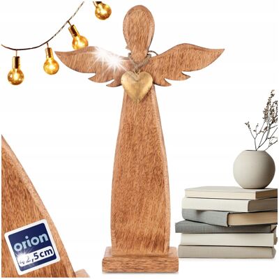Orion FIGURKA DREWNIANA DEKORACYJNA ANIOŁ ANIOŁEK STOJĄCY DREWNO MANGO Orion FIGURKA DREWNIANA DEKORACYJNA ANIOŁ ANIOŁEK STOJĄCY DREWNO MANGO