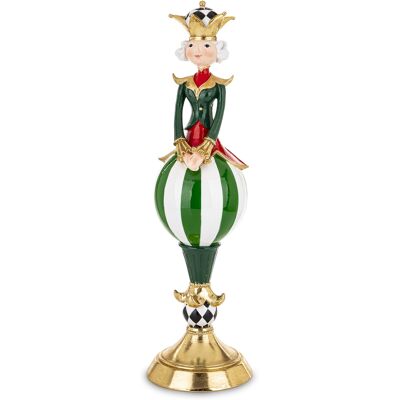 ART Figurka Królowa Dziadek Do Orzechów Świąteczna Duża 47 Cm Na Prezent Święta ART Figurka Królowa Dziadek Do Orzechów Świąteczna Duża 47 Cm Na Prezent Święta