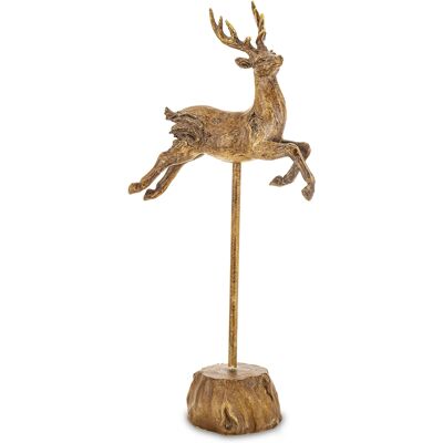 ART Jeleń Figurka Świąteczna Brązowa Renifer Ozdoba Duża Boże Narodzenie 44 Cm. ART Jeleń Figurka Świąteczna Brązowa Renifer Ozdoba Duża Boże Narodzenie 44 Cm.