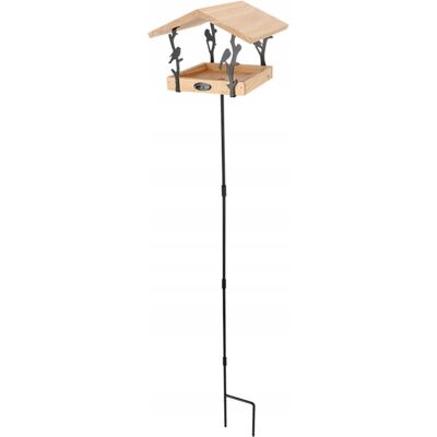Esschert Design Karmnik Domek Dla Ptaków Ozdobny Stojący 131cm Na Nodze Do Wbicia Do Ogrodu Esschert Design Karmnik Domek Dla Ptaków Ozdobny Stojący 131cm Na Nodze Do Wbicia Do Ogrodu