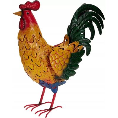 Koopman Metalowy Kogut Ogrodowy 45cm Dekoracyjna Figurka do Ogrodu na taras Ptak Koopman Metalowy Kogut Ogrodowy 45cm Dekoracyjna Figurka do Ogrodu na taras Ptak