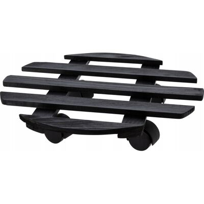 ProGarden PODSTAWKA NA KÓŁKACH drewniana pod donicę Ø 28 cm ProGarden PODSTAWKA NA KÓŁKACH drewniana pod donicę Ø 28 cm
