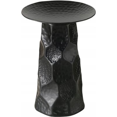 Boltze PODSTAWKA NA ŚWIECĘ CZARNA METALOWA NOWOCZESNY ŚWIECZNIK TAYO 21 X 15 CM Boltze PODSTAWKA NA ŚWIECĘ CZARNA METALOWA NOWOCZESNY ŚWIECZNIK TAYO 21 X 15 CM
