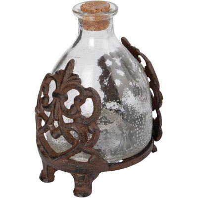 Esschert Design PUŁAPKA NA OSY środek na owady WABIK butelka na żeliwnej podstawie retro Esschert Design PUŁAPKA NA OSY środek na owady WABIK butelka na żeliwnej podstawie retro