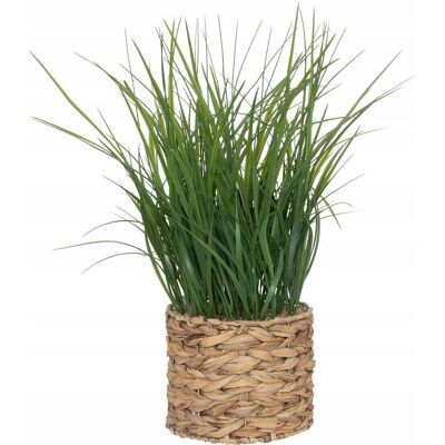 Atmosphera Sztuczna trawa w doniczce z hiacyntu wodnego 70 cm Atmosphera Sztuczna trawa w doniczce z hiacyntu wodnego 70 cm