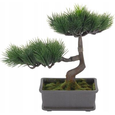 ProGarden Sztuczne Drzewko Bonsai W Doniczce 23 Cm Na Taras Balkon Do Salonu Ozdobne ProGarden Sztuczne Drzewko Bonsai W Doniczce 23 Cm Na Taras Balkon Do Salonu Ozdobne