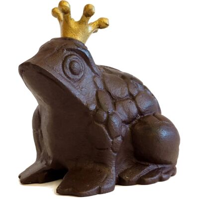 Esschert Design Żeliwna Żaba Żabka W Koronie Figurka Do Ogrodu Oczka Na Szczęście Prezent Esschert Design Żeliwna Żaba Żabka W Koronie Figurka Do Ogrodu Oczka Na Szczęście Prezent