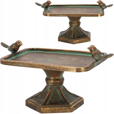 Esschert Design Żeliwne Poidełko Dla Ptaków H15 Cm Taca Na Ziarno Do Ogrodu Całoroczne Duże Esschert Design Żeliwne Poidełko Dla Ptaków H15 Cm Taca Na Ziarno Do Ogrodu Całoroczne Duże