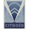 ART 23308 Plakat 30x40 Citroen 2CV Logo Blue