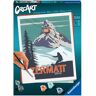 Ravensburger CreArt Malowanie po numerach Zermatt, Szwajcaria 23500