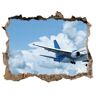 Foto zdjęcie dziura na ścianę Samolot na niebie, Tulup
