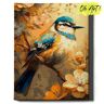 Malowanie Po Numerach 40x50cm Piękna sikorka Ptaki – Kreatywny Obraz do Malowania po numerach Zwierzęta  – Oh Art!