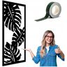 inna (Inny) MONSTERA OBRAZY DO SALONU PANEL 3D OBRAZY 81 cm XXL OBRAZ AŻUROWY TRYPTYK