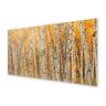 Panel kuchenny HOMEPRINT Drzewa brzozy jesienią 125x50 cm