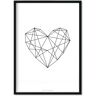 Love The Journey Plakat I heart you, 30x40 cm