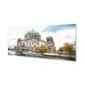 Tulup Szklany panel Niemcy Katedra rzeka berlin 125x50 cm