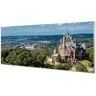 Tulup Szklany panel Niemcy Panorama miasto zamek 125x50 cm