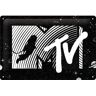 ART Tablica szyld MTV MUSIC TV plakat blacha 20x30