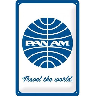 ART 22310 Plakat 20x30 Pan Am -Travel Logo W ART 22310 Plakat 20x30 Pan Am -Travel Logo W