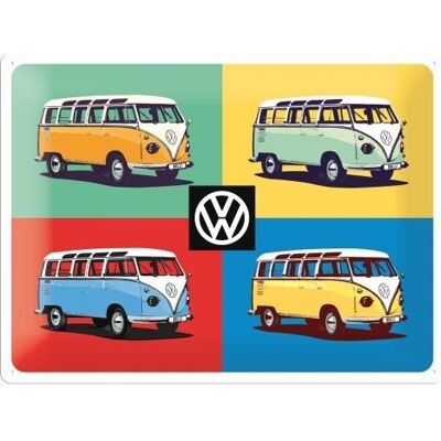 23277 Plakat 30x40cm VW Bulli-Pop Art 23277 Plakat 30x40cm VW Bulli-Pop Art