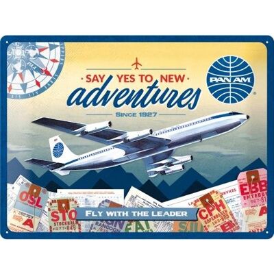 ART 23278 Plakat 30x40cm Pan Am - New Advent ART 23278 Plakat 30x40cm Pan Am - New Advent