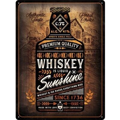 ART 23281 Plakat 30x40cm Whiskey Sunshine ART 23281 Plakat 30x40cm Whiskey Sunshine