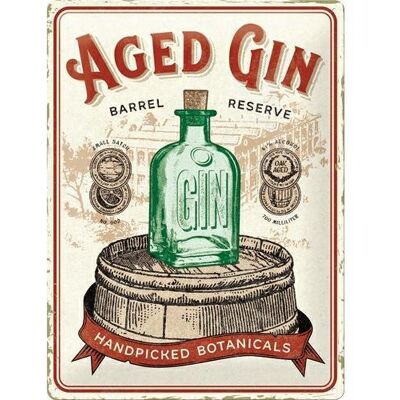 ART 23288 Plakat 30x40cm Aged Gin Barrel ART 23288 Plakat 30x40cm Aged Gin Barrel