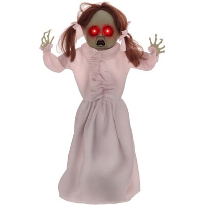 Homcom 76 Cm Dekoracja Halloween, Lalka Duch Z Led I Dźwiękiem Homcom 76 Cm Dekoracja Halloween, Lalka Duch Z Led I Dźwiękiem