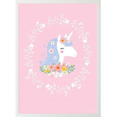 A Little Lovely Company - Plakat Lovely Unicorn 70 x 50 cm A Little Lovely Company - Plakat Lovely Unicorn 70 x 50 cm