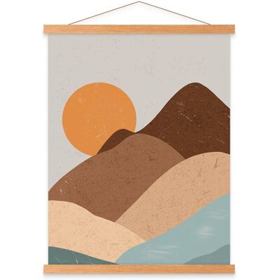 Nieokreslony MAGNETYCZNA RAMKA SZYNA NA OBRAZ PLAKAT DREWNO TEKOWE 70 CM Nieokreslony MAGNETYCZNA RAMKA SZYNA NA OBRAZ PLAKAT DREWNO TEKOWE 70 CM