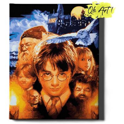 Malowanie Po Numerach 40X50Cm Harry Potter – Kreatywne Obrazy Do Malowania Po Numerach Z Rama Filmy – Oh Art! Malowanie Po Numerach 40X50Cm Harry Potter – Kreatywne Obrazy Do Malowania Po Numerach Z Rama Filmy – Oh Art!