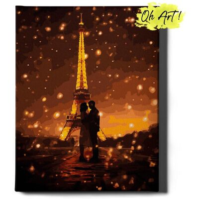 Malowanie Po Numerach 40x50cm Ludzie – Kreatywne Obrazy do Malowania po numerach z Rama Paryż – Oh Art! Malowanie Po Numerach 40x50cm Ludzie – Kreatywne Obrazy do Malowania po numerach z Rama Paryż – Oh Art!
