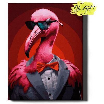 Malowanie Po Numerach 40x50cm Zwierzęta – Kreatywne Obrazy do Malowania po numerach z Rama Flamingo Adwokat – Oh Art! Malowanie Po Numerach 40x50cm Zwierzęta – Kreatywne Obrazy do Malowania po numerach z Rama Flamingo Adwokat – Oh Art!