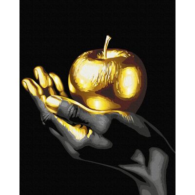 ART Malowanie Po Numerach, Brushme, 40X50Cm, Gold, Golden Fruit, 1 Szt. ART Malowanie Po Numerach, Brushme, 40X50Cm, Gold, Golden Fruit, 1 Szt.