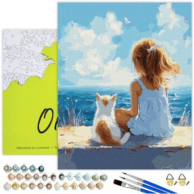 MALOWANIE PO NUMERACH Dla Dzieci Obraz Malowanie Po Numerach z Ramą Oh Art! MALOWANIE PO NUMERACH Dla Dzieci Obraz Malowanie Po Numerach z Ramą Oh Art!