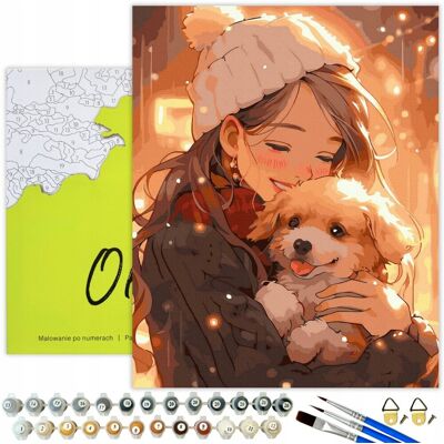 Oh Art! MALOWANIE PO NUMERACH Dla Dzieci Obrazy Do Malowania Z RAMĄ 40x50 cm Oh Art Oh Art! MALOWANIE PO NUMERACH Dla Dzieci Obrazy Do Malowania Z RAMĄ 40x50 cm Oh Art